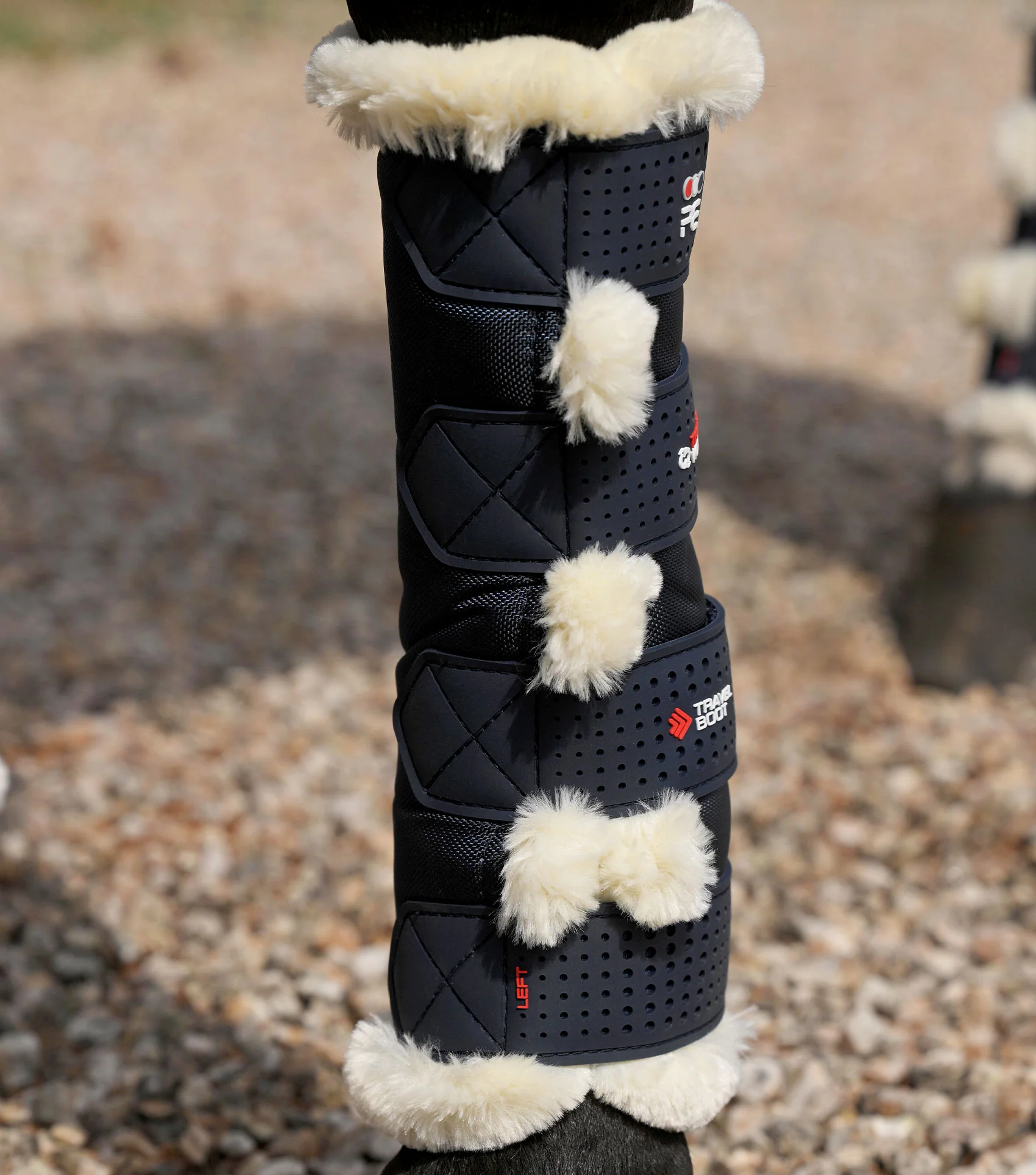 Techno Wool Travel Boots Navy - Image 4