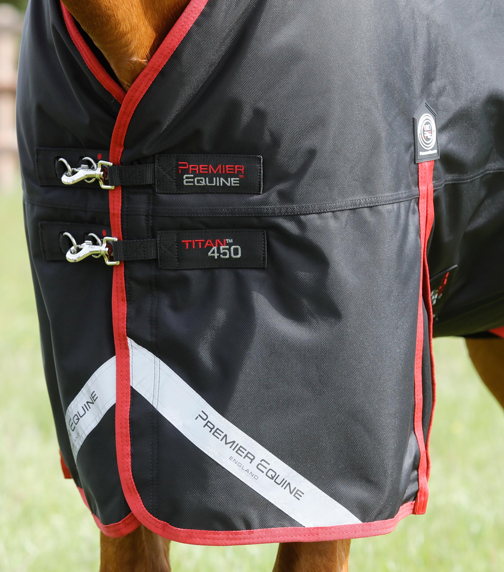Titan 450g Original Turnout Rug Black - Image 3
