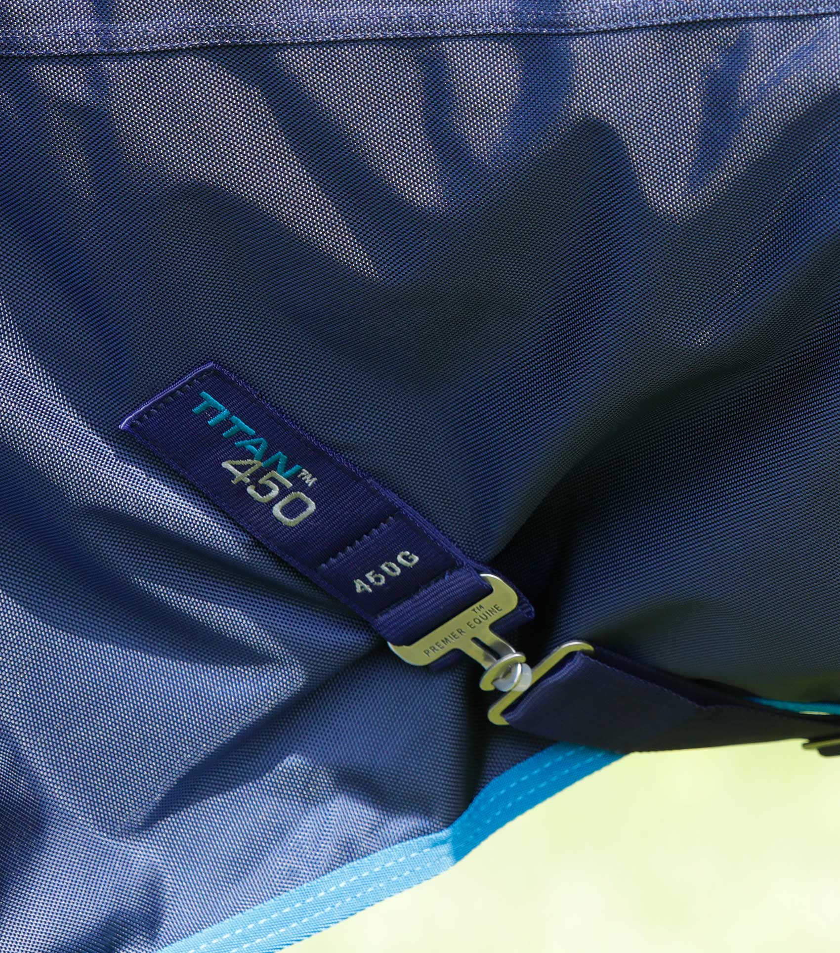Titan 450g Original Turnout Rug Navy - Image 5