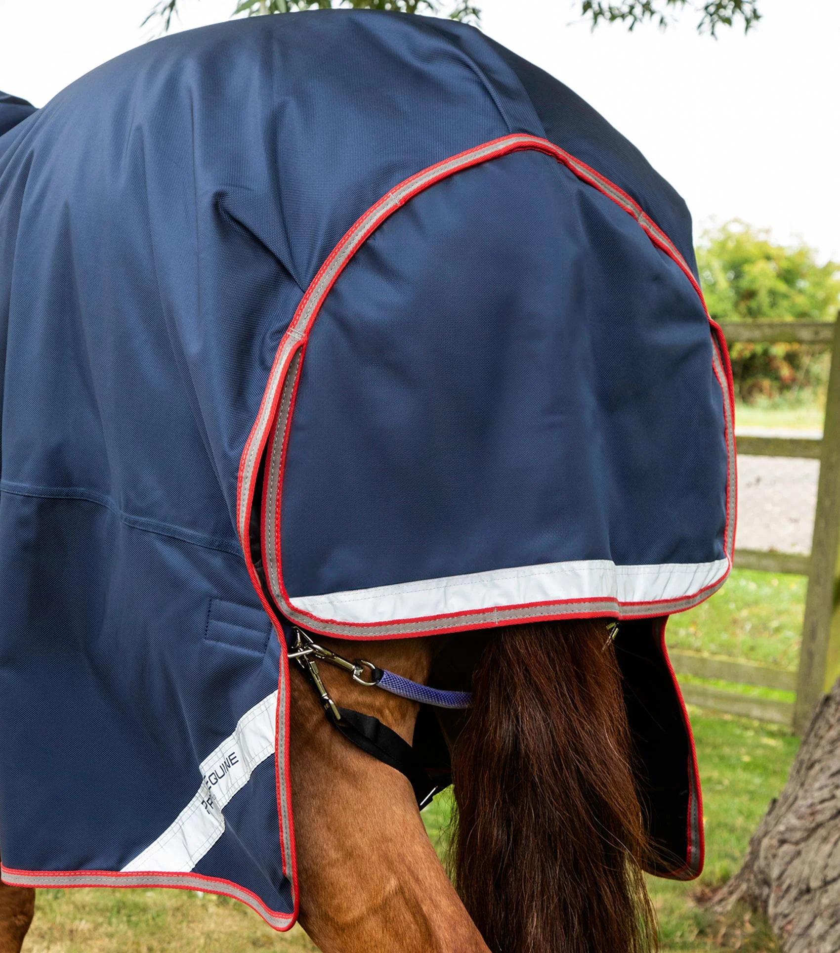 Titan Trio Complete 4 in 1 Turnout Rug Navy - Image 5