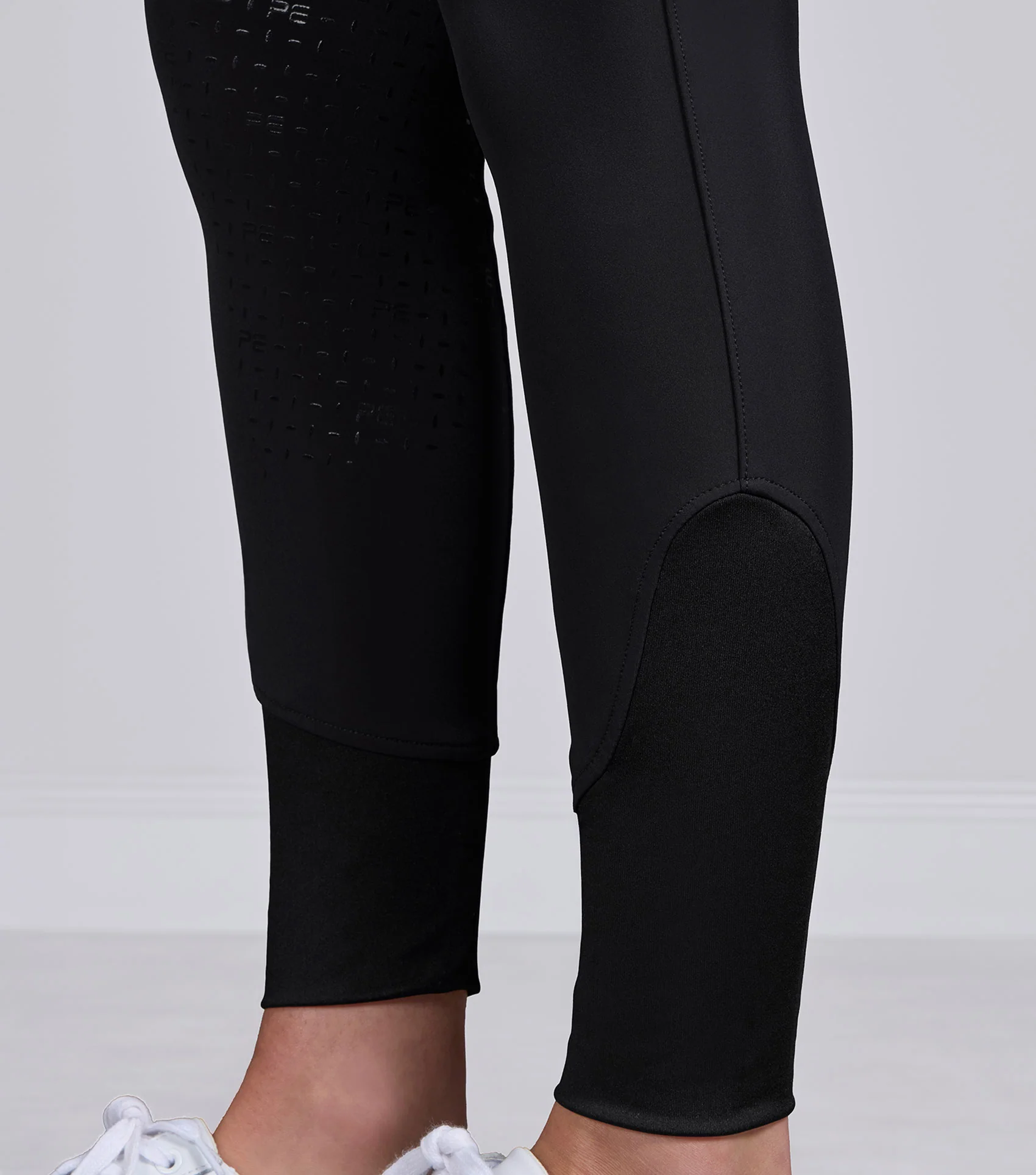 Torino II Womens Gel Full Seat Riding Breeches Black - Image 5