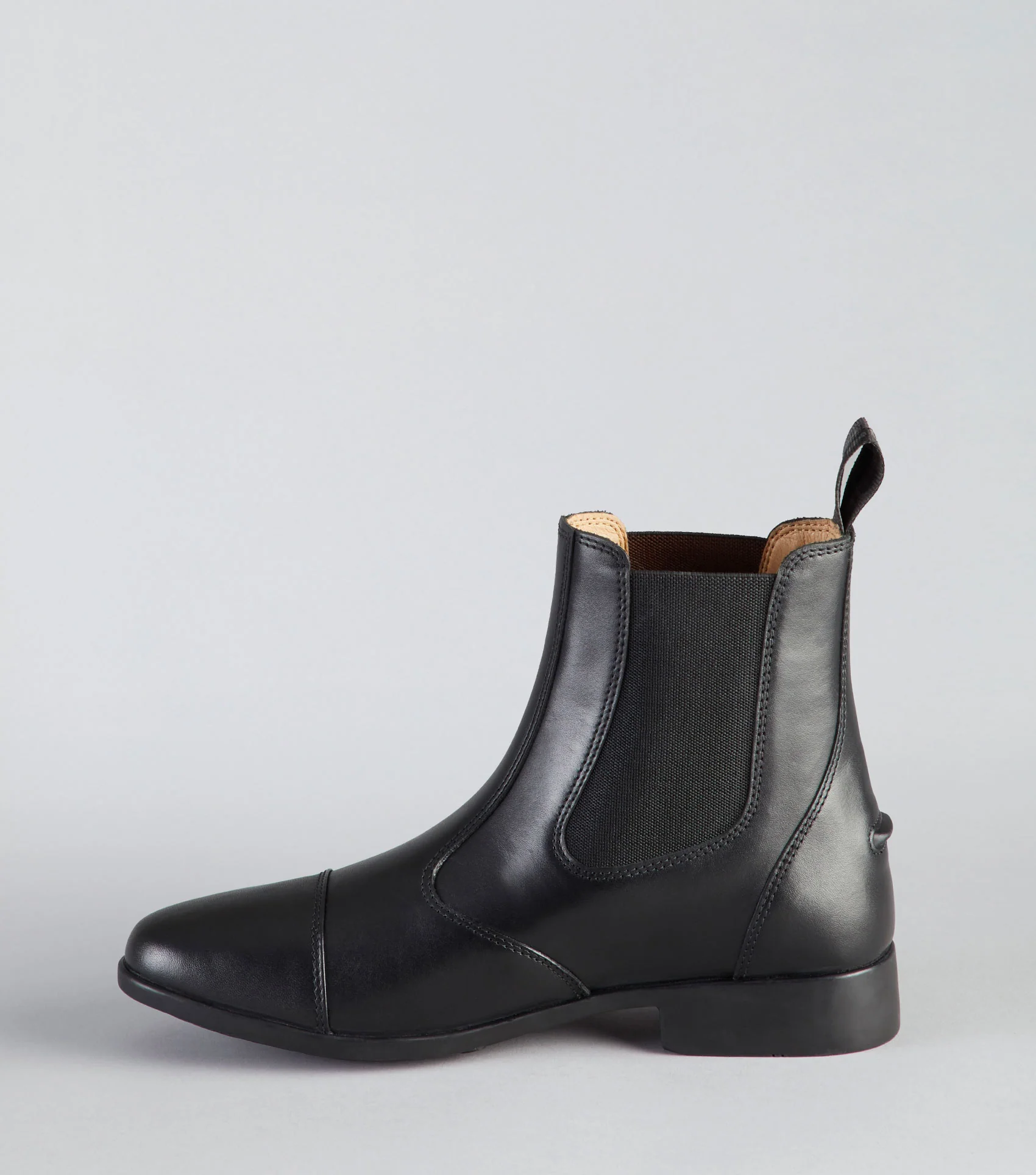 Torlano Leather Chelsea Paddock Boots Black - Image 3