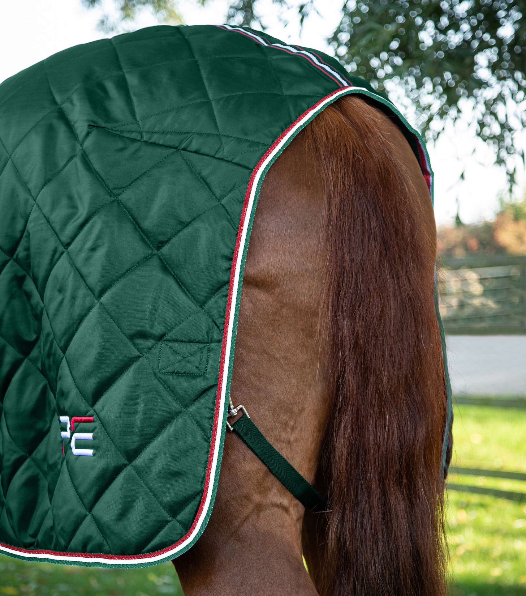 Tuscan Stable Rug 100g Green - Image 5