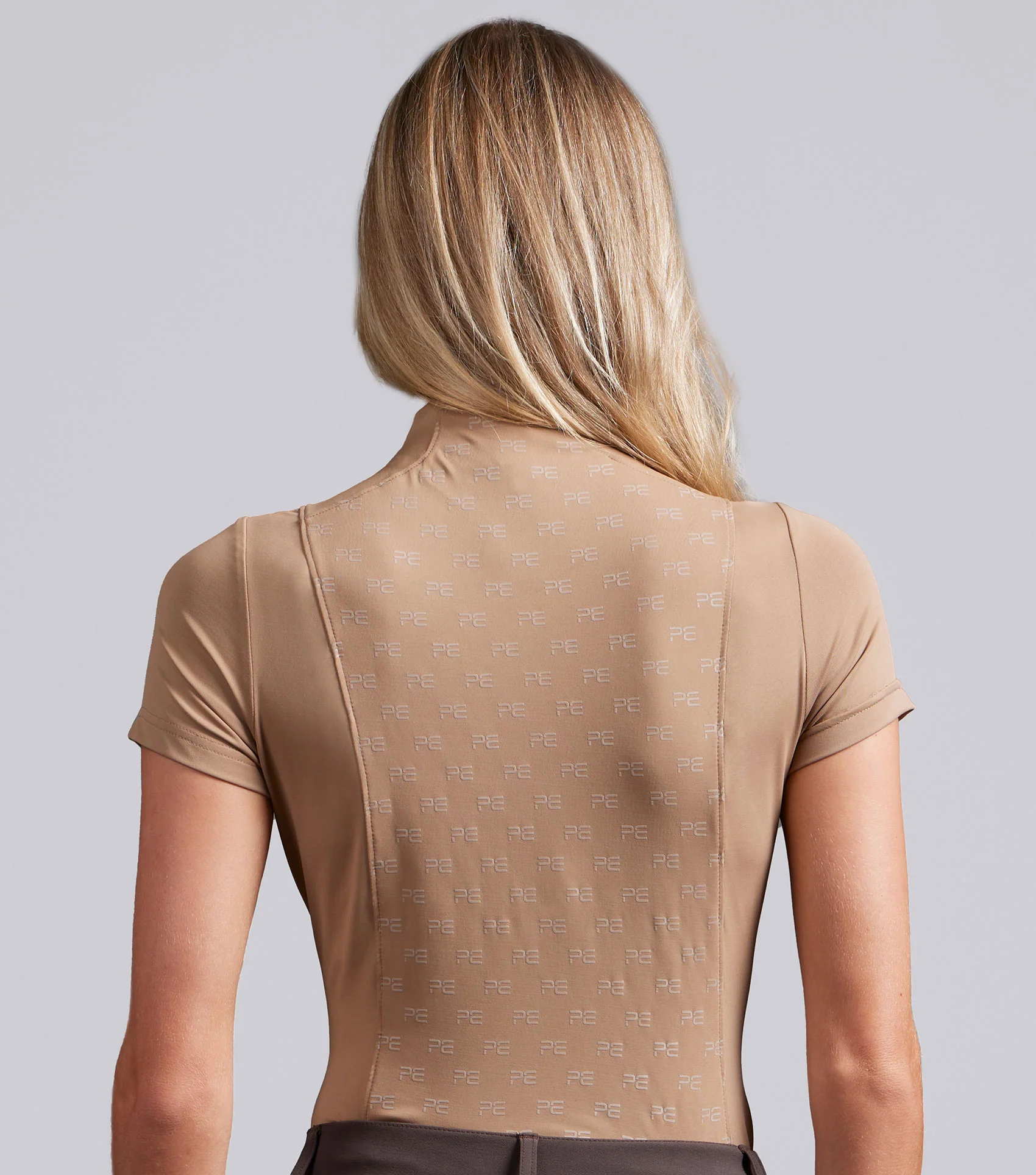 Valerius Womens Short Sleeve Top Latte - Image 4