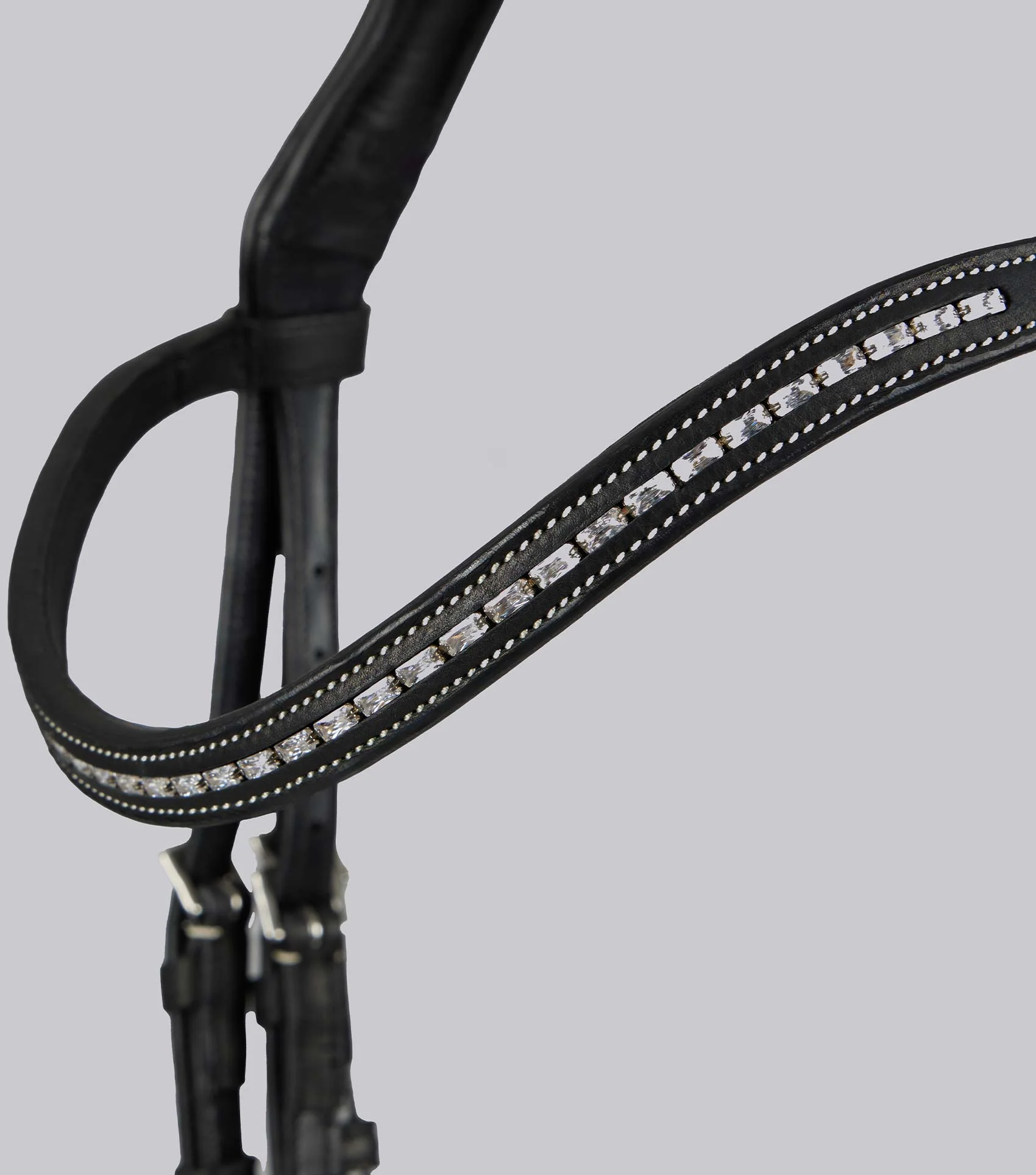 Veneto Anatomical Snaffle Bridle Black - Image 3