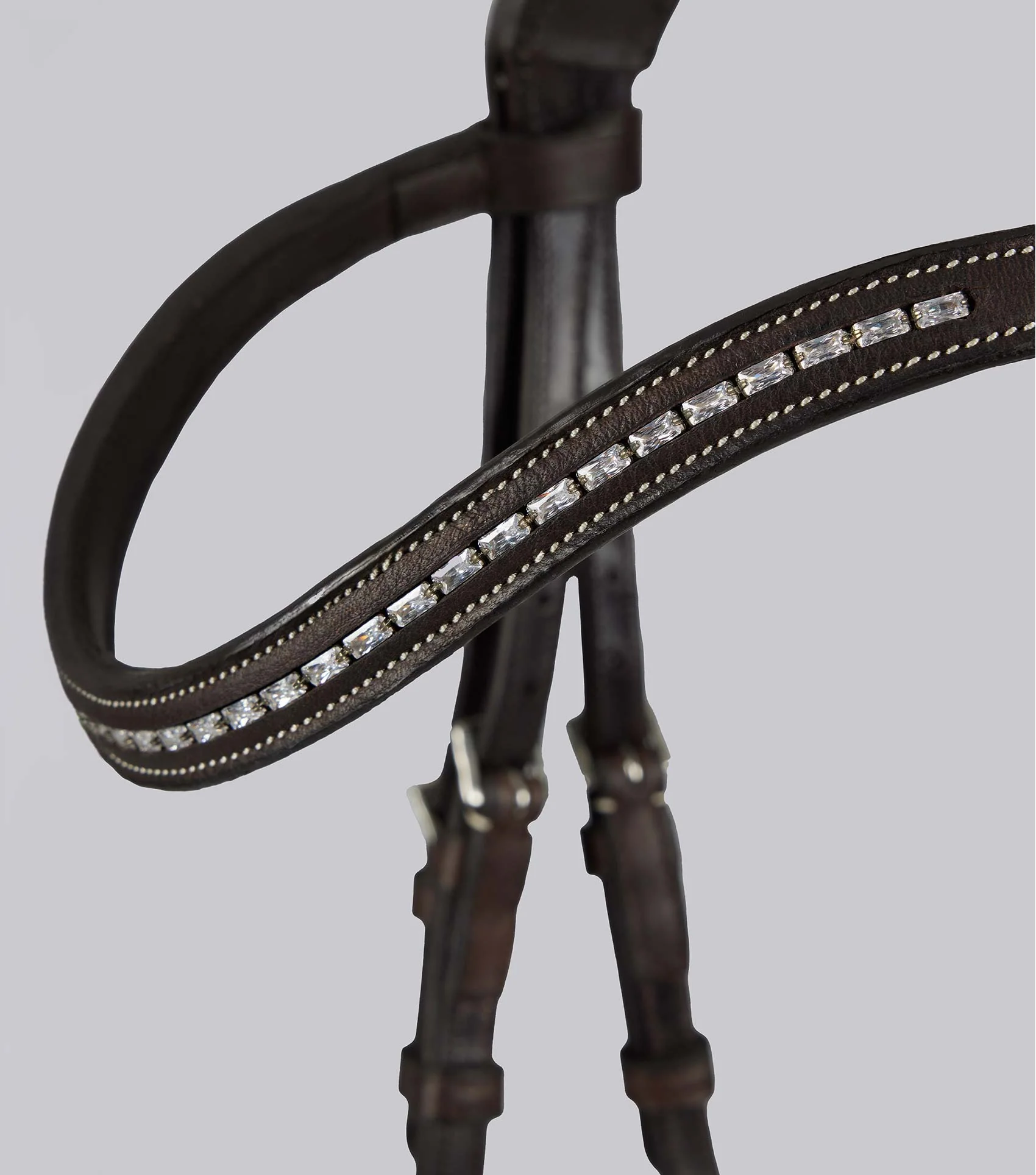 Veneto Anatomical Snaffle Bridle Brown - Image 3