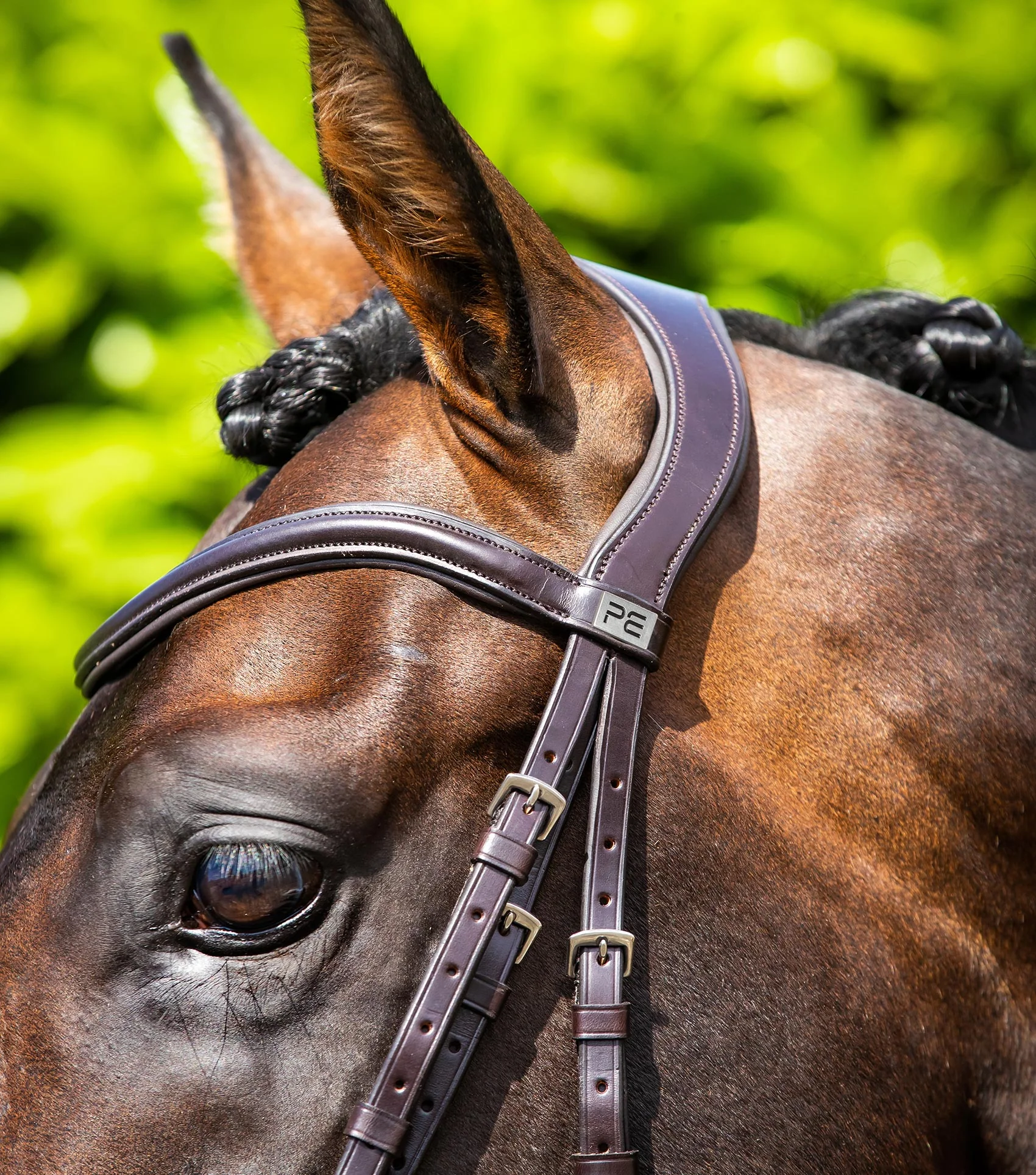 Verdura Anatomic Snaffle Bridle Brown - Image 3