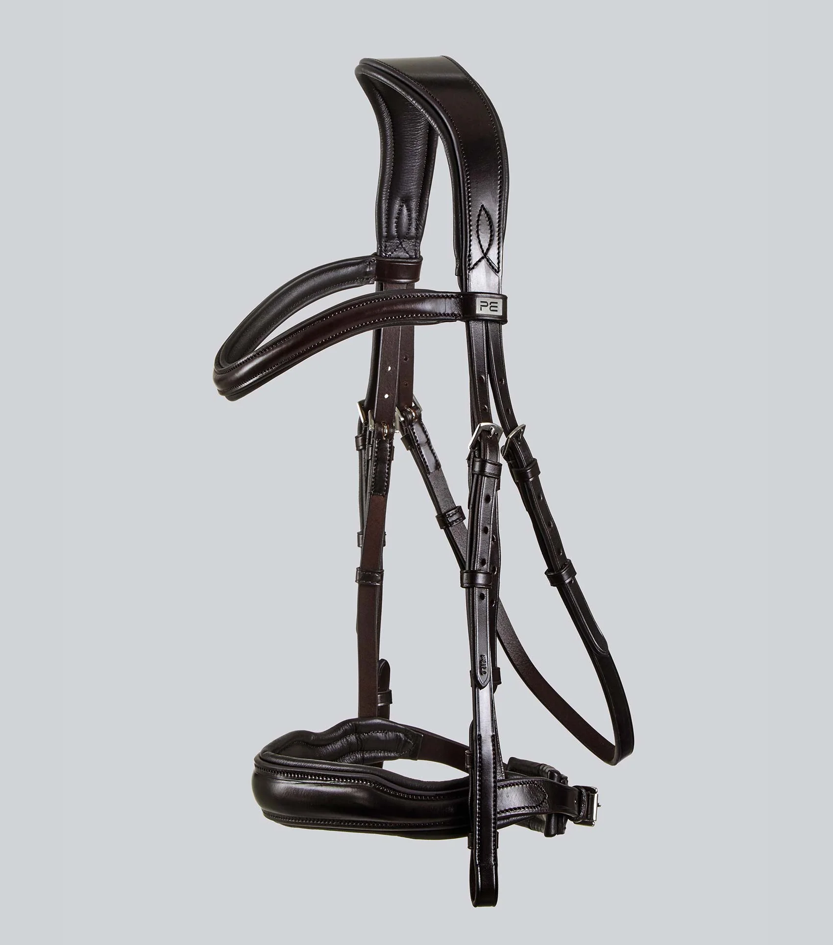 Verdura Anatomic Snaffle Bridle Brown - Image 4