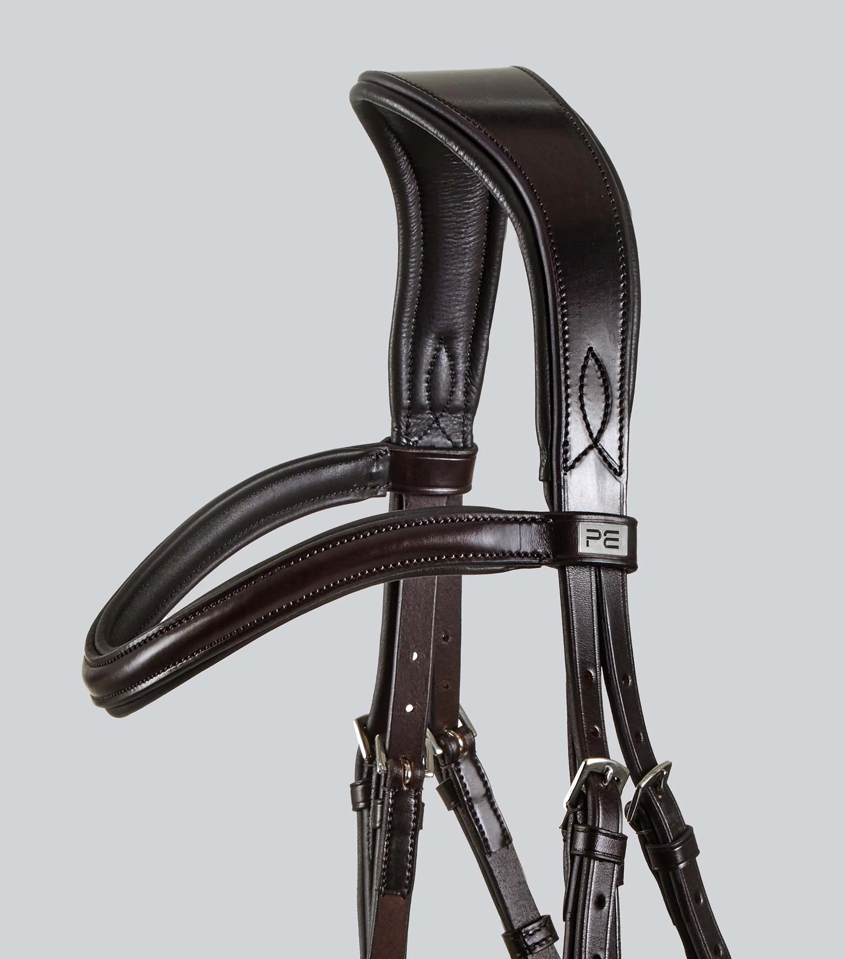 Verdura Anatomic Snaffle Bridle Brown - Image 5