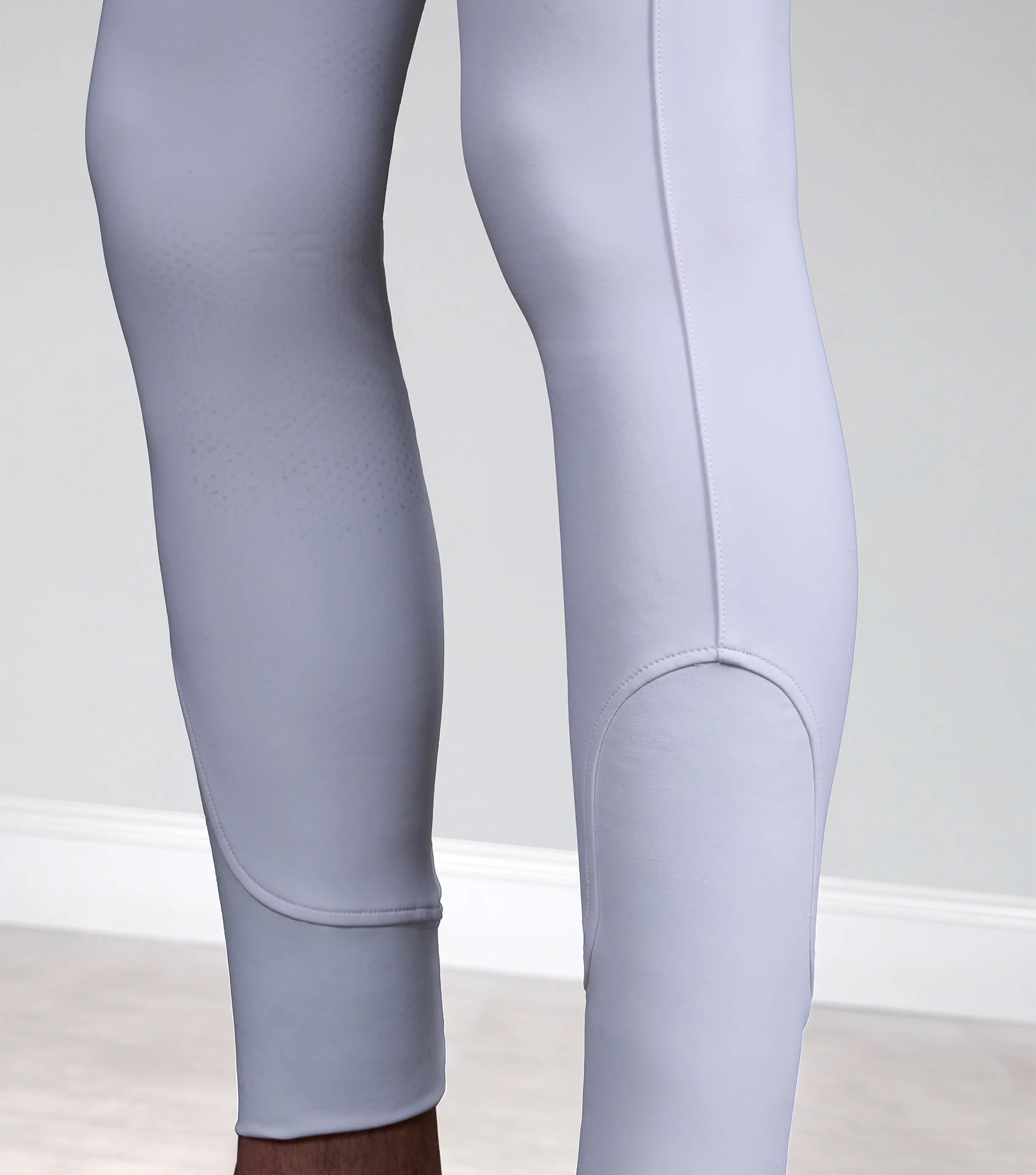 Verismo Men's Gel Knee Riding Breeches White - Image 4