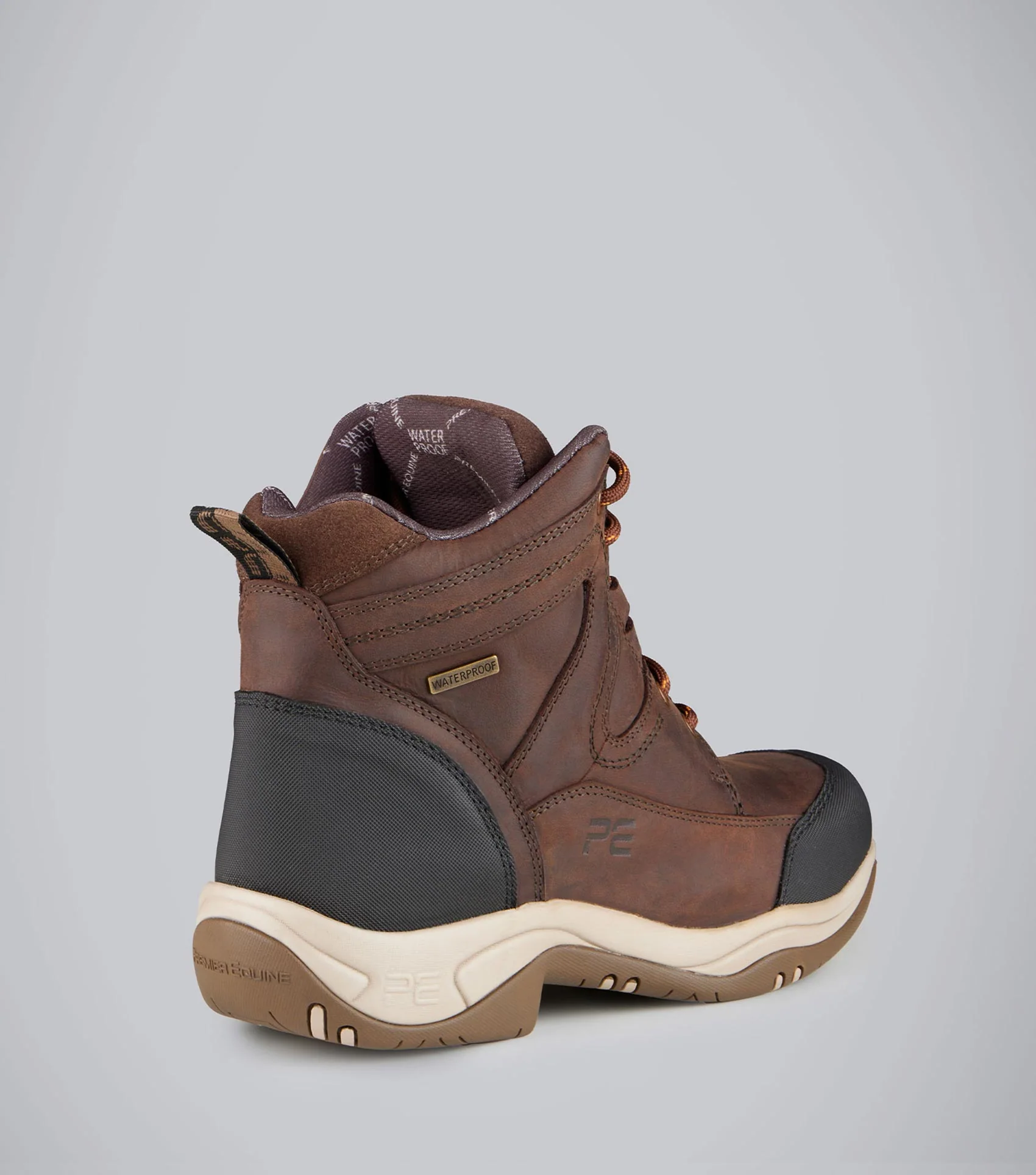 Vinci II Waterproof Laced Boots Brown - Image 2