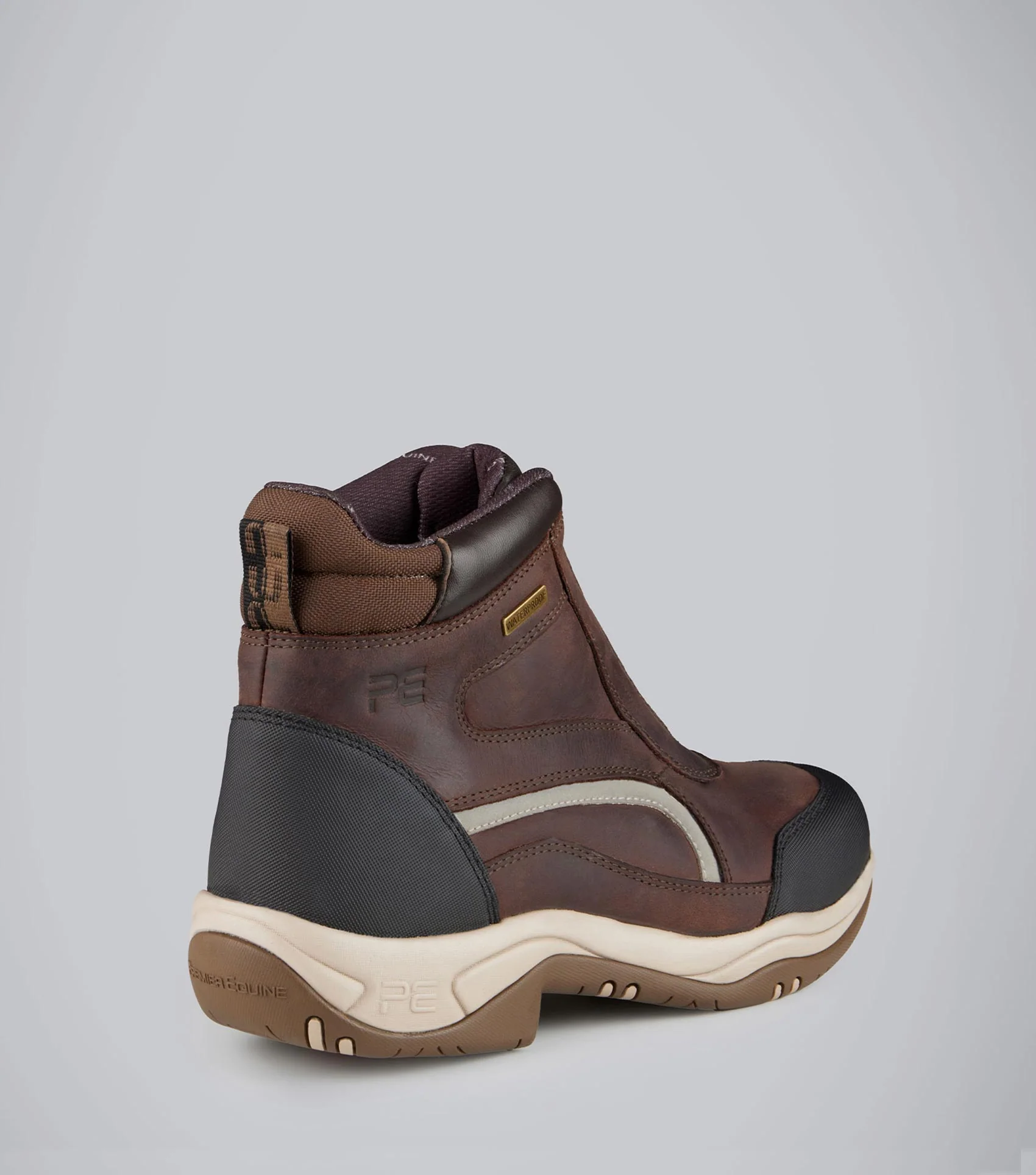 Vinci II Waterproof Zip Front Boots Brown - Image 2