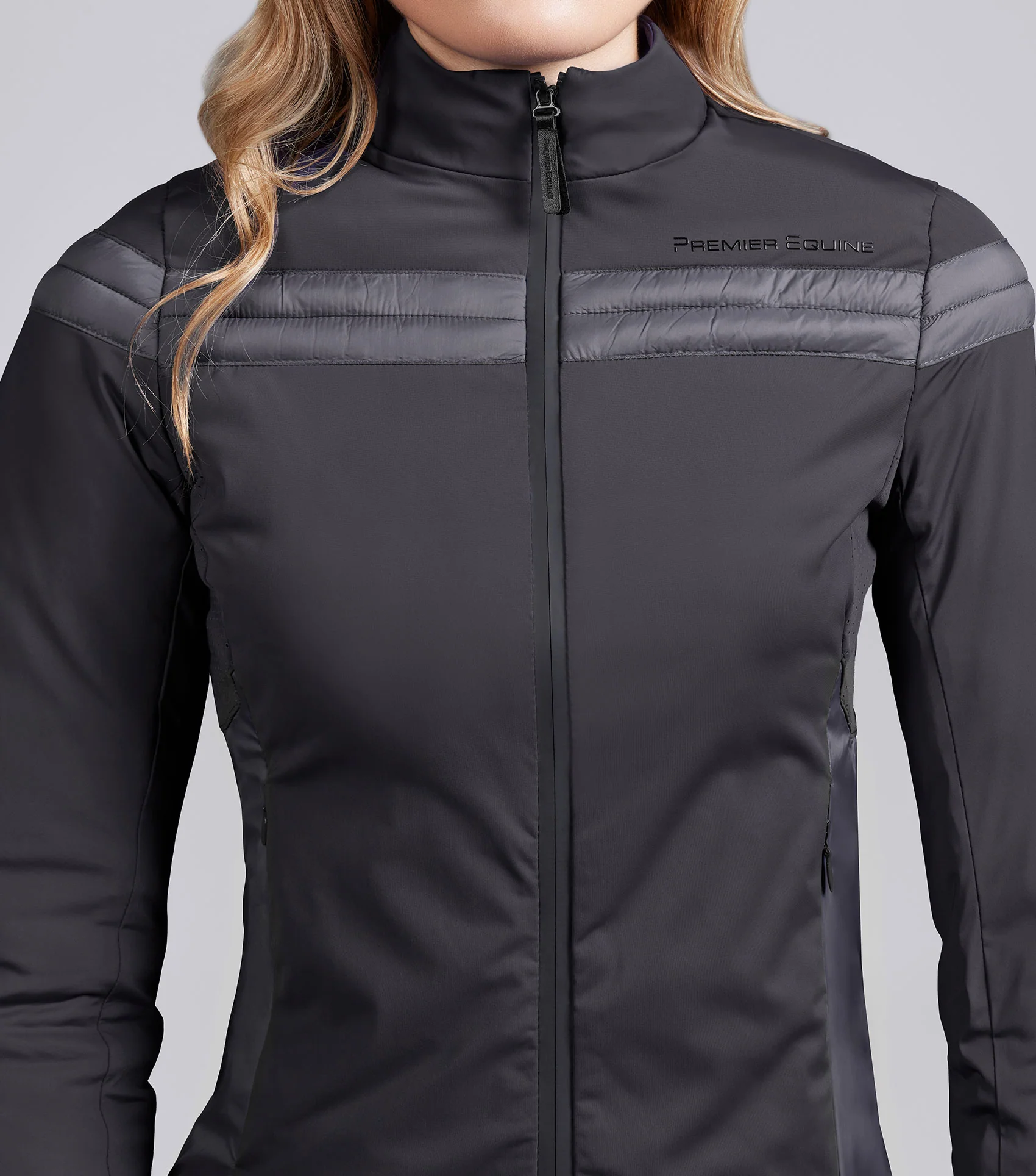 SALE - Vivace Ladies Training Jacket Jet Black - Image 3