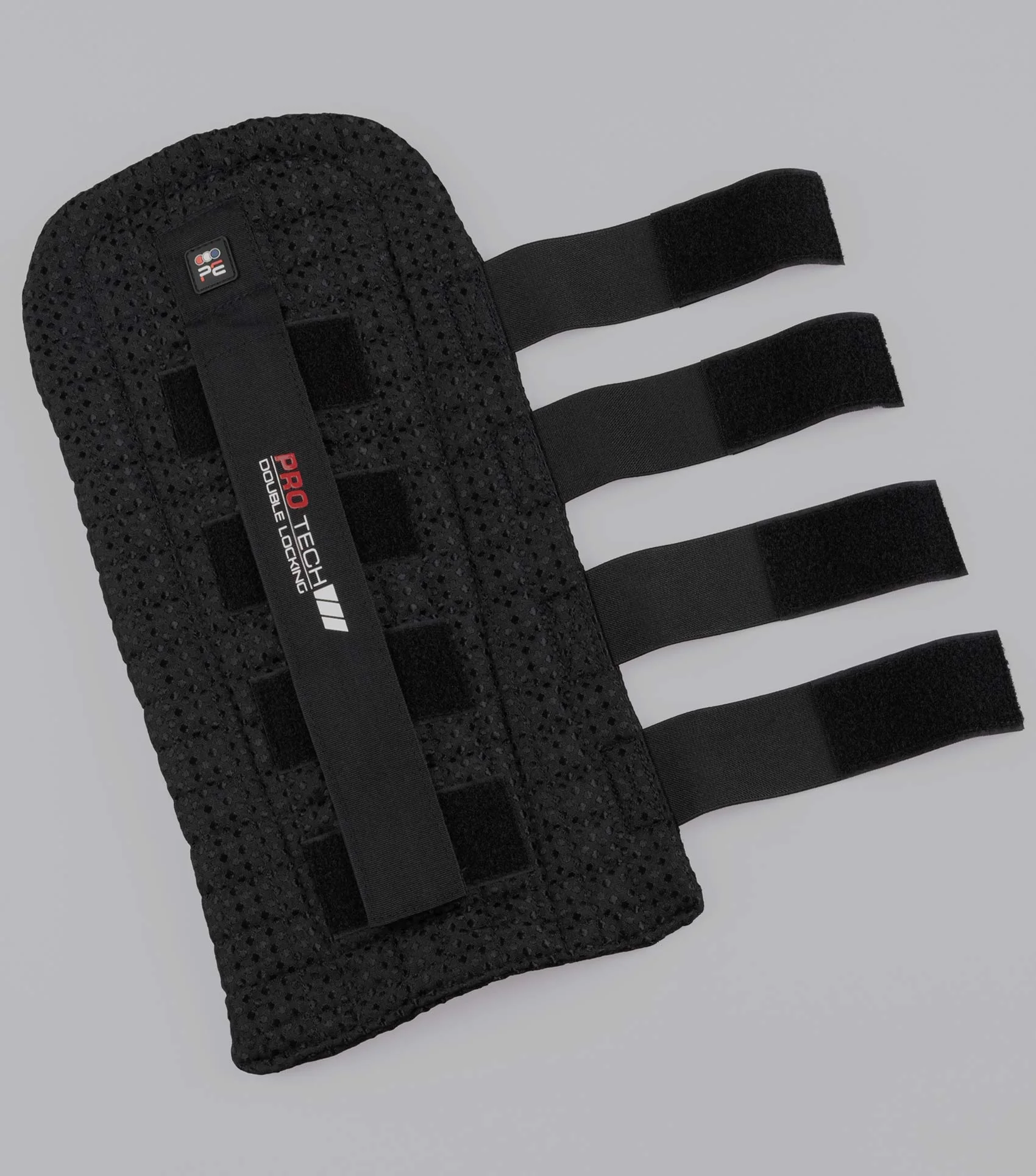 Waffle Quilted Double Locking Tail Guard Black - Image 2