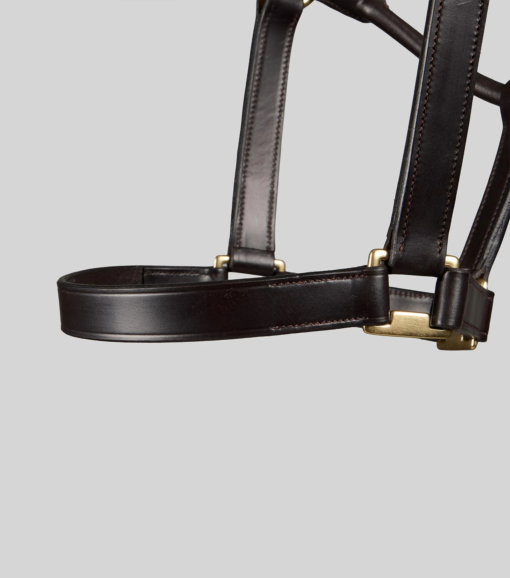Yearling Headcollar 1" Dark Havana - Image 4